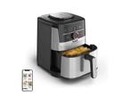 Tefal -   Easy Fry Smart & Silence Xl 5l Airfryer Rvs, Verzenden, Nieuw, Airfryer