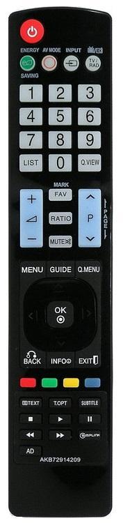 Afstandsbediening Lg AKB72914209 47LE5300, Audio, Tv en Foto, Afstandsbedieningen, Origineel, Nieuw, Ophalen of Verzenden