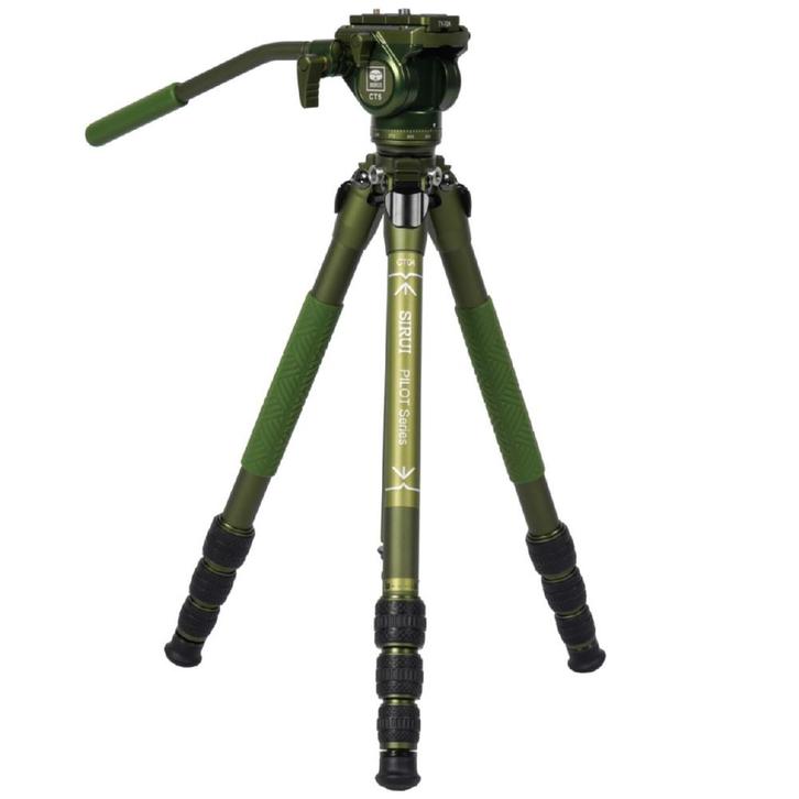 Sirui CT04+GT5 Pilot Series Tripod, Audio, Tv en Foto, Fotografie | Statieven en Balhoofden, Driepoot, Nieuw, Minder dan 150 cm