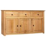 vidaXL Dressoir Panama Range 135x40x80 cm massief grenenhout, Huis en Inrichting, Kasten | Dressoirs, 100 tot 150 cm, Verzenden