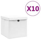 10x Opbergbox met Deksel - Tweedekansje - Ruim je huis op!, Ophalen of Verzenden, Nieuw