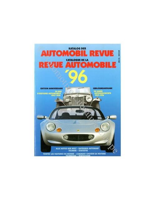1996 AUTOMOBIL REVUE JAARBOEK DUITS FRANS, Boeken, Auto's | Folders en Tijdschriften