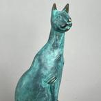 Robert Dyrcz - „The cat”- bronze, Antiek en Kunst