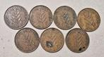 Palestina. British Mandate 7 coins 2 mil 1941-1946 (Zonder