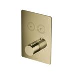 Douchethermostaat Hotbath Cobber Inbouw 2 Pushbuttons, Ophalen of Verzenden, Nieuw, Chroom, Kraan