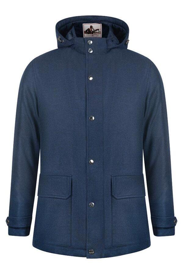 Luciano Barbera parka jassen wol nieuwe collectie, Kleding | Heren, Jassen | Winter, Nieuw, Ophalen of Verzenden