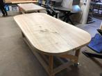 Eettafel ovaal | rond | massief uit 1 stuk