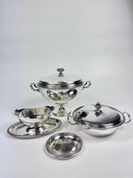 Orfèvrerie Bruno Wiskemann - Tafelservies - Godrons -, Antiek en Kunst