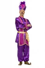 Sultan kostuum paars luxe, Ophalen of Verzenden, Nieuw