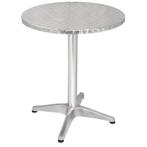 Magazijnopruiming: Bolero ronde RVS tafel 60cm, Ophalen of Verzenden