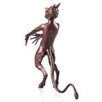 Figuur - Bronzefigur Nackter Teufel - Brons
