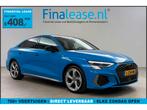 Audi A3 30 TFSI S-line Turbo Blue Virtual Carplay Trekhaak, Automaat, Blauw, Nieuw, Sedan
