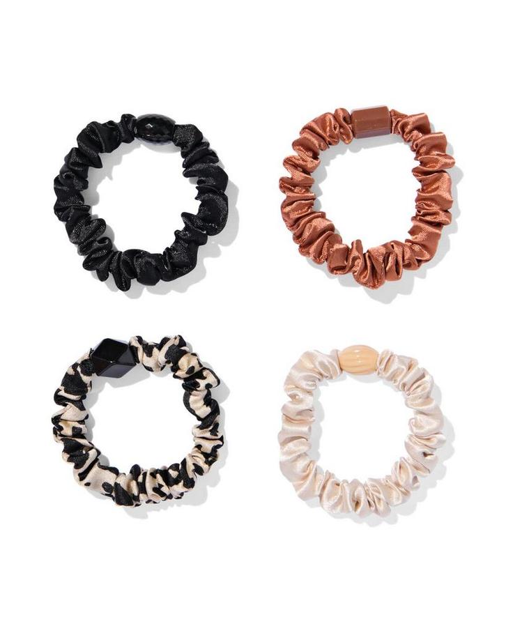 HEMA Scrunchies smal - 4 stuks, Sieraden, Tassen en Uiterlijk, Uiterlijk | Haarverzorging, Nieuw, Verzenden