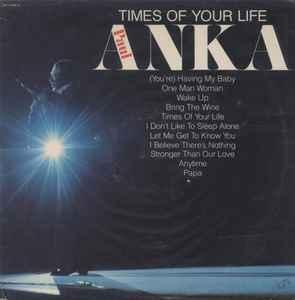 LP gebruikt - Paul Anka - Times Of Your Life (U.S. 1975), Cd's en Dvd's, Vinyl | Pop, Zo goed als nieuw, Verzenden