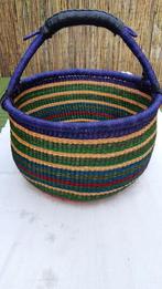 Ghana shopper uit Bolgatanga, Mand, Rond, Nieuw, Ophalen of Verzenden