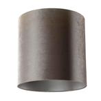 Velours lampenkap taupe 40/40/40, Huis en Inrichting, Lampen | Lampenkappen, 25 tot 50 cm, Rond, Nieuw, Overige kleuren