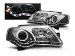 True DRL Chrome koplampen geschikt voor VW Passat B6 3C, Verzenden, Nieuw, Volkswagen
