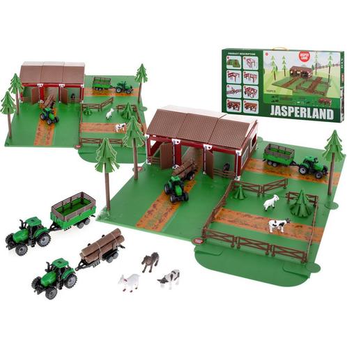 DIY boerderij bouwpakket 102 delig inclusief tractors,, Kinderen en Baby's, Speelgoed | Actiefiguren, Ophalen of Verzenden