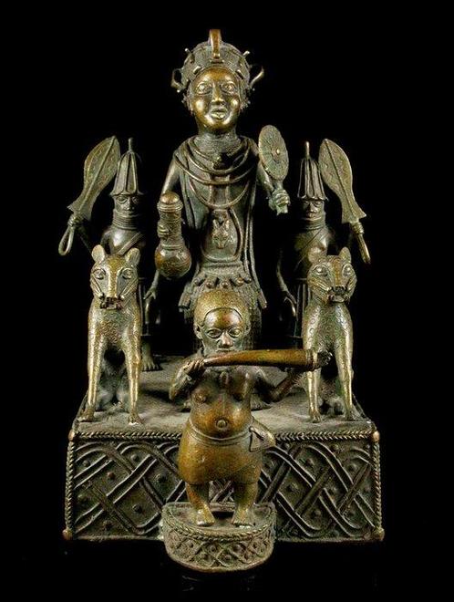 Voorouderlijk altaar - Edo-mensen - Benin-Nigeria, Antiek en Kunst, Kunst | Niet-Westerse kunst