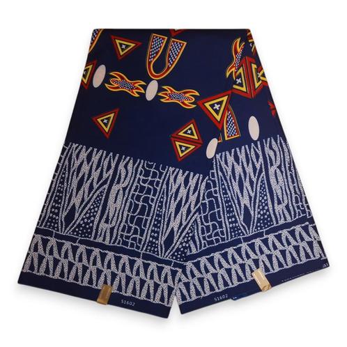 Afrikaanse stof - Toghu Ndop Cameroon - Poly, Hobby en Vrije tijd, Stoffen en Lappen, Nieuw, Ophalen of Verzenden