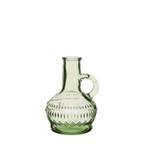 Gekleurd glazen flesje, vaasje, lille soft green / stuk, Hobby en Vrije tijd, Ophalen of Verzenden, Nieuw