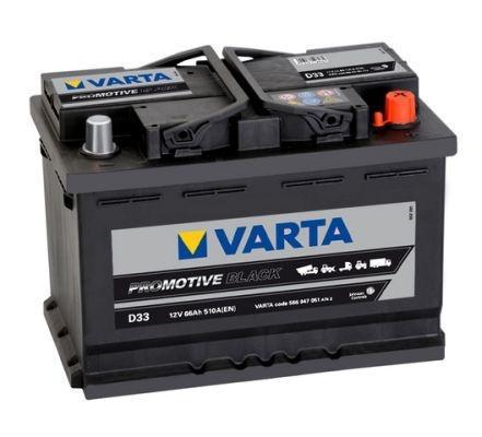 Varta Accu Pro Motive Zwart D33 66 Ah, Auto-onderdelen, Accu's en Toebehoren, Verzenden
