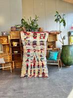 Vintage Marokkaans Azilal tapijt – Handgeweven wol –, Nieuw