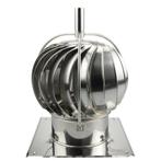 Turbowent draaikap met bodemplaat 200 mm, Ophalen, Nieuw