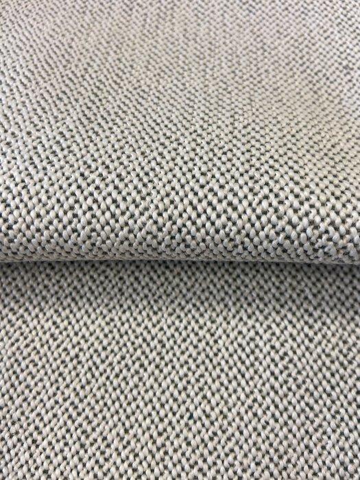 Hoogwaardig, wit roomkleurig geweven stof op een bosgroene, Antiek en Kunst, Antiek | Kleden en Textiel