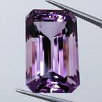 1 pcs Violet Amethist - 46.87 ct - Antwerp Laboratory for, Sieraden, Tassen en Uiterlijk, Edelstenen, Nieuw