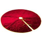 Kerstboomkleed | Decoris | Ø 120 cm (Rood), Diversen, Kerst, Verzenden, Nieuw