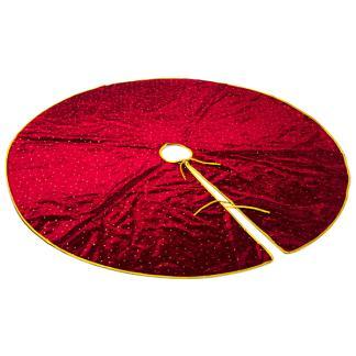 Kerstboomkleed | Decoris | Ø 120 cm (Rood), Diversen, Kerst, Nieuw, Verzenden