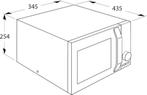 Severin MW 7770 Magnetron - Microgolfoven - vrijstaand - 20L, Witgoed en Apparatuur, Magnetrons, Ophalen of Verzenden, Zo goed als nieuw