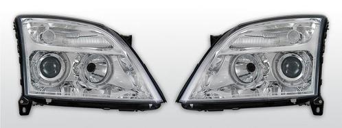 Koplampen Angel Eyes | Opel Vectra C 2002-2005 | chroom, Auto-onderdelen, Verlichting, Nieuw, Opel, Verzenden