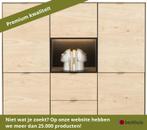 XOOON Elements highboard met LED eik + 5 deuren 150x133 cm, Huis en Inrichting, Kasten | Dressoirs, Ophalen of Verzenden, Nieuw