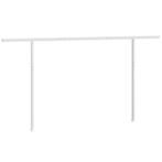 Luifelpaalset 450cm wit - Retourdeal - 73% Korting!, Tuin en Terras, Parasols, Ophalen of Verzenden, Nieuw