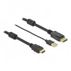 Premium HDMI naar DisplayPort actieve kabel - HDMI, Nieuw, Ophalen of Verzenden