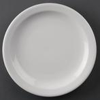 Athena borden met smalle rand | 16,5cm | 12 stuks, Verzenden