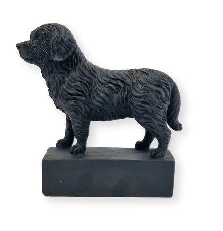 Urn voor hond Berner Sennen zwart mat, Dieren en Toebehoren, Honden-accessoires, Nieuw, Verzenden