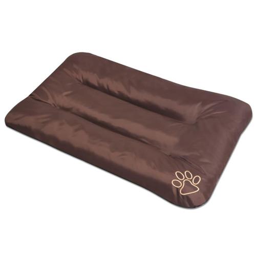 vidaXL Hondenmatras maat L bruin, Dieren en Toebehoren, Honden-accessoires, Nieuw, Verzenden