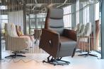 Sta op stoel / Relaxfauteuil Genua leer 2motoren van Gealux, Ophalen of Verzenden, Nieuw, Leer