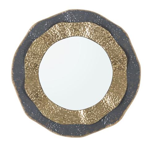 WANDSPIEGEL SHAI DARK CM Ø 65,5X5, Huis en Inrichting, Woonaccessoires | Spiegels, Ophalen of Verzenden