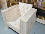Steigerhouten Loungebank Set Diana, Ophalen of Verzenden, Nieuw, Hout