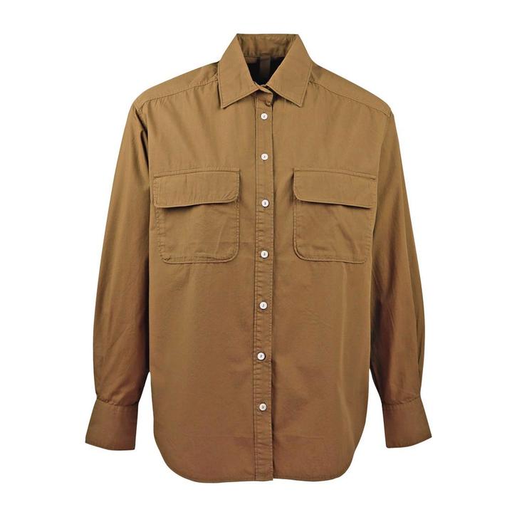 DIEGA • bruine Charla blouse • L, Kleding | Dames, Tops, Bruin, Nieuw, Maat 42/44 (L), Verzenden
