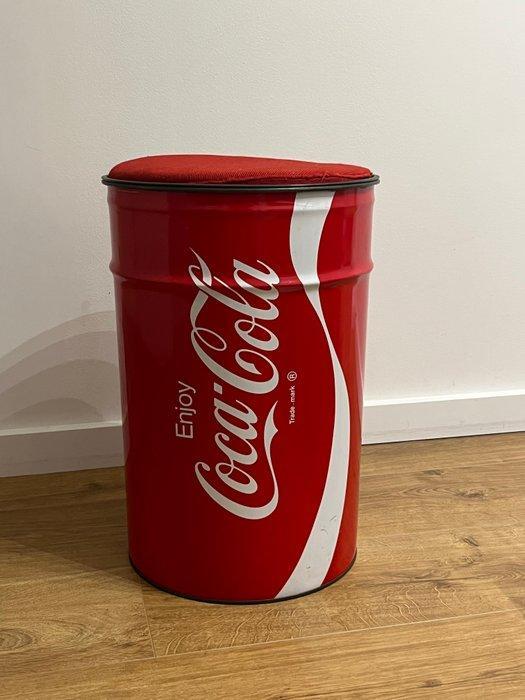 Coca Cola - Kruk - Staal - Stool & Storage, Antiek en Kunst, Antiek | Wandborden en Tegels