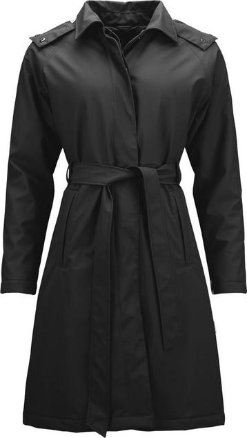 Rains - maat XS/S - W Trench Coat 1513 Jas - Black beschikbaar voor biedingen