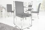 Elegante stoel MODERN BAROK zwart fluwelen stoelpoten van, Huis en Inrichting, Stoelen, Ophalen of Verzenden, Nieuw