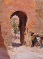 Jacques Camoreyt (1871 -1963) - Toledo, puerta del sol