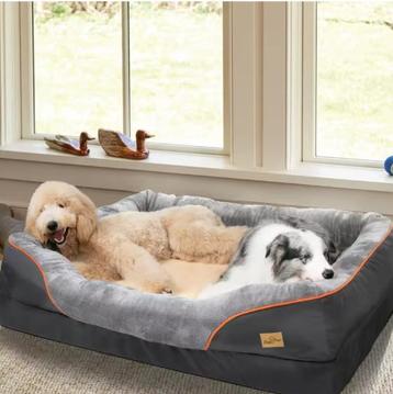 Groot Hondenbed – Zacht Fleece & Wasbare Hoes beschikbaar voor biedingen