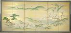 Kamerscherm - Hout, papier - Japan - 2 Byobu-set